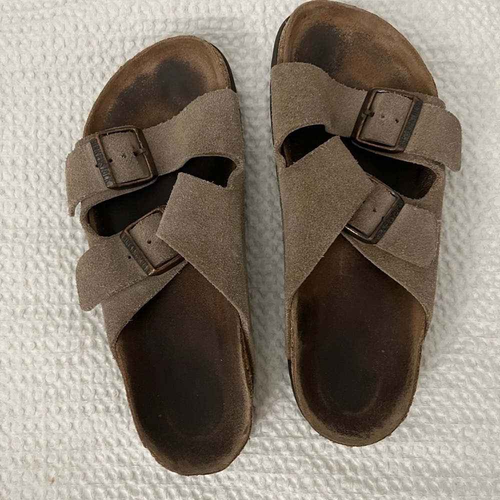 Birkenstock Brown Suede Sandals